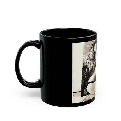 June Palmer #202 (Vintage Female Icon) Black Coffee Mug - Go Mug Yourself