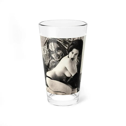 June Palmer #202 (Vintage Female Icon) Pint Glass 16oz 16oz - Go Mug Yourself