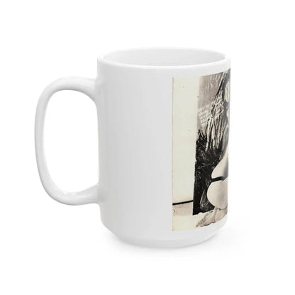 June Palmer #202 (Vintage Female Icon) White Coffee Mug - Go Mug Yourself