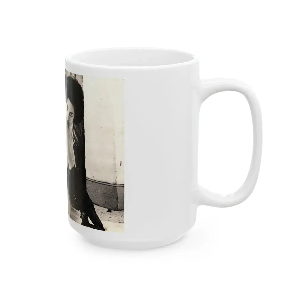 June Palmer #202 (Vintage Female Icon) White Coffee Mug - Go Mug Yourself