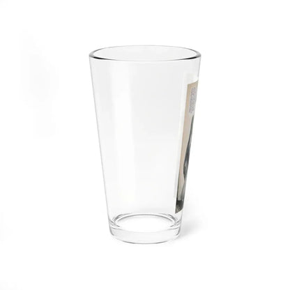 June Palmer #203 - Topless (Vintage Female Icon) Pint Glass 16oz - Go Mug Yourself