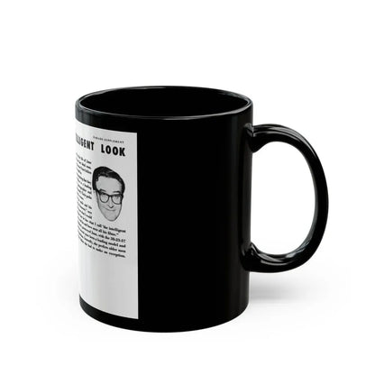June Palmer #205 (Vintage Female Icon) Black Coffee Mug - Go Mug Yourself