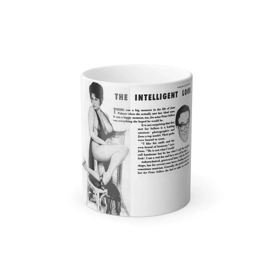 June Palmer #205 (Vintage Female Icon) Color Changing Coffee Mug 11oz - Go Mug Yourself
