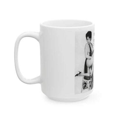 June Palmer #205 (Vintage Female Icon) White Coffee Mug - Go Mug Yourself