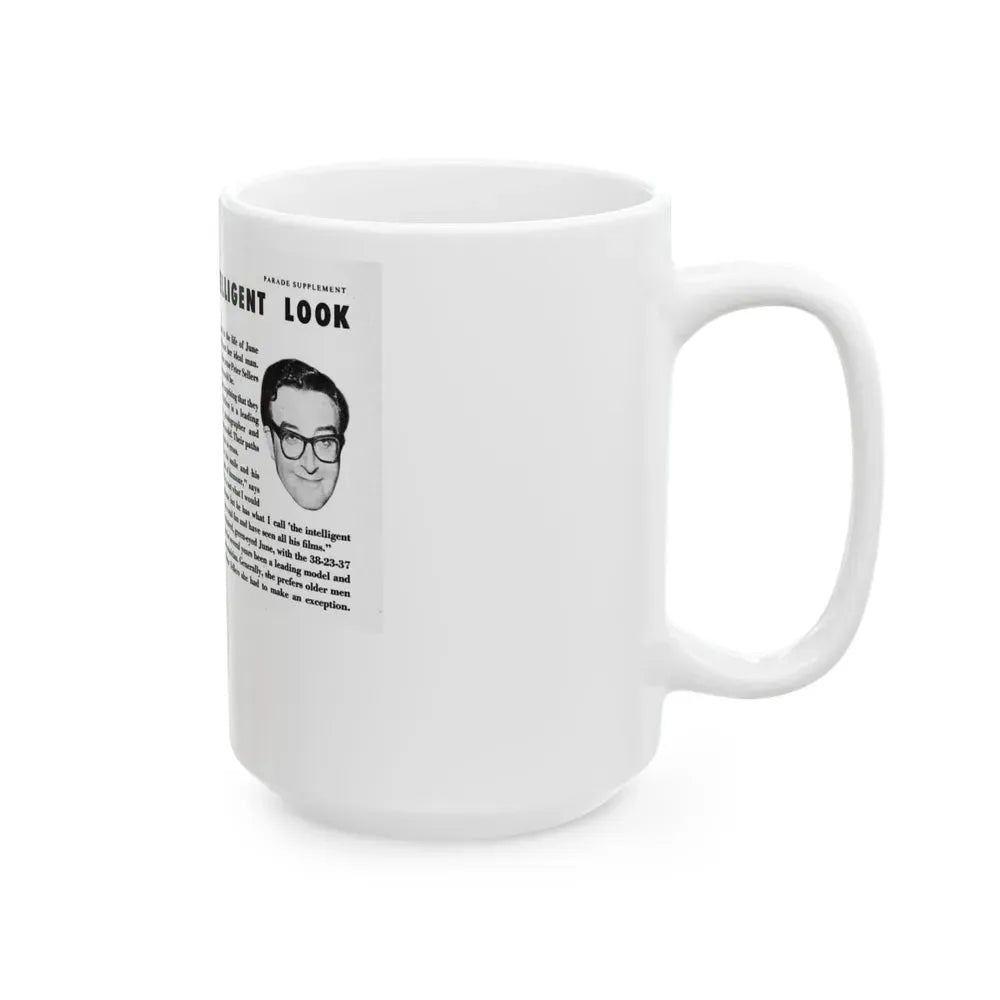 June Palmer #205 (Vintage Female Icon) White Coffee Mug - Go Mug Yourself