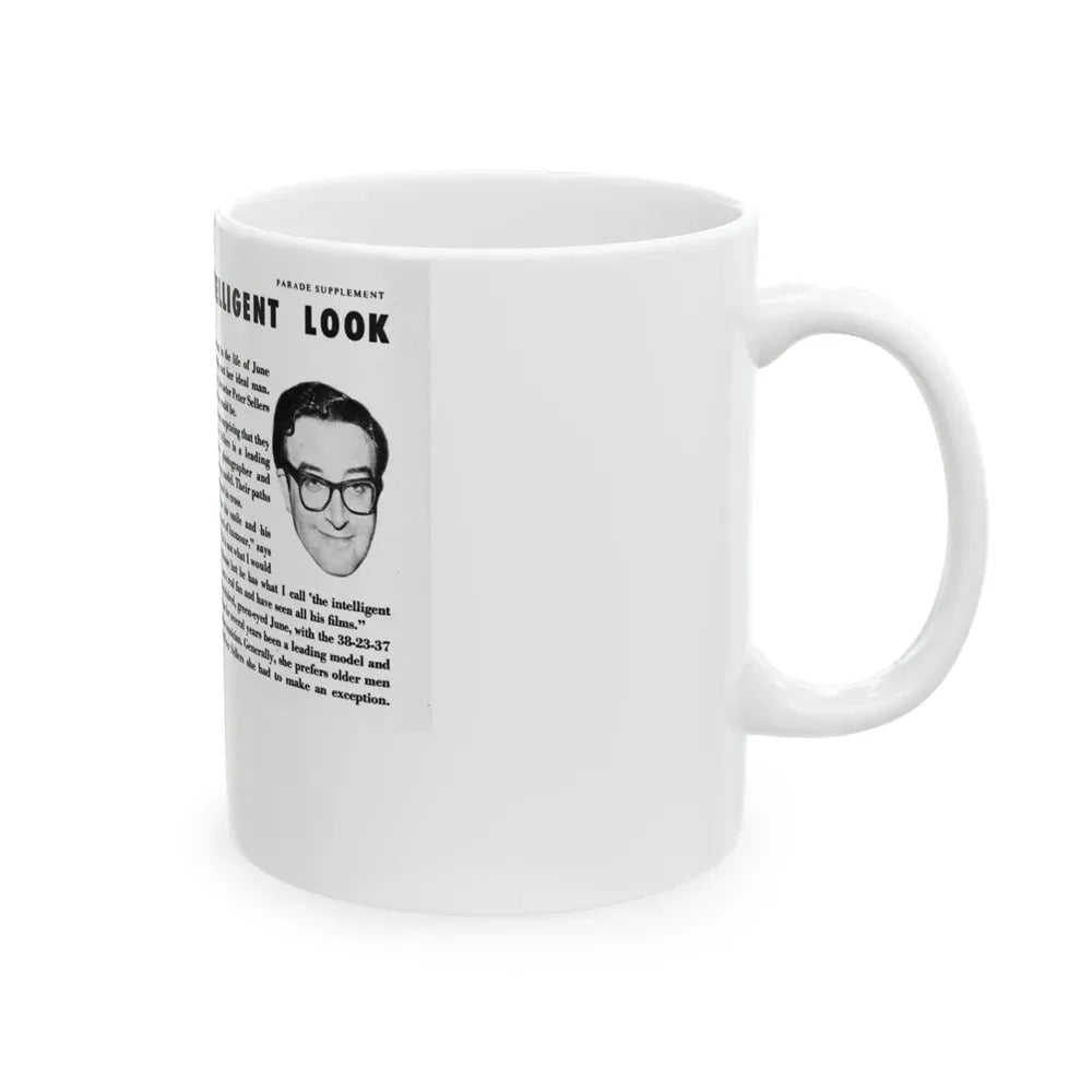 June Palmer #205 (Vintage Female Icon) White Coffee Mug - Go Mug Yourself