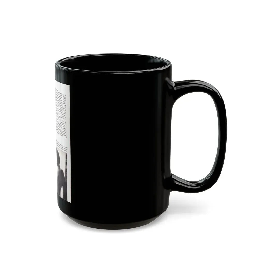 June Palmer #207 (Vintage Female Icon) Black Coffee Mug - Go Mug Yourself
