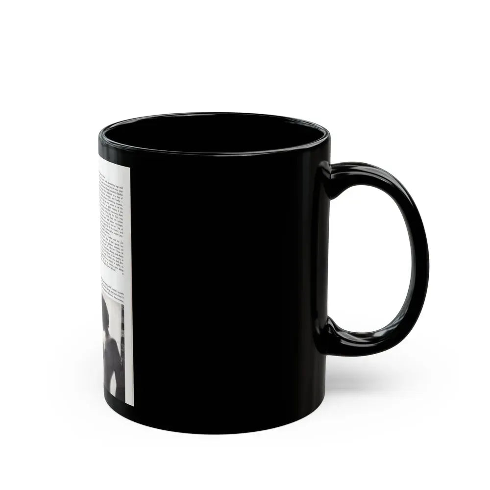 June Palmer #207 (Vintage Female Icon) Black Coffee Mug - Go Mug Yourself