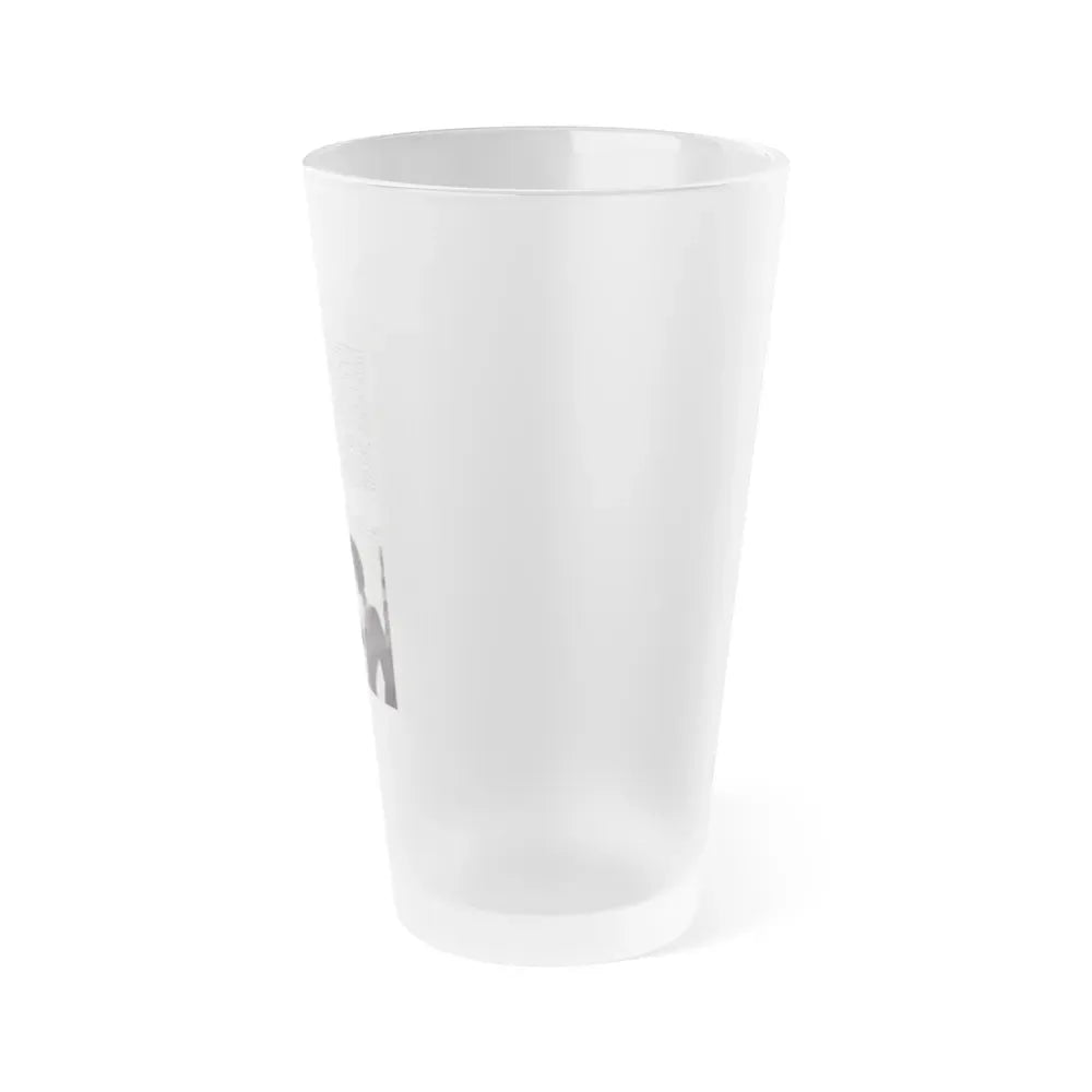 June Palmer #207 (Vintage Female Icon) Frosted Pint Glass 16oz - Go Mug Yourself