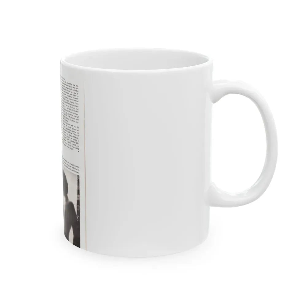 June Palmer #207 (Vintage Female Icon) White Coffee Mug - Go Mug Yourself