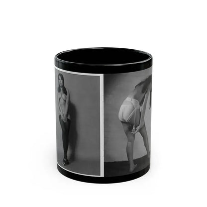 June Palmer #208 (Vintage Female Icon) Black Coffee Mug 11oz - Go Mug Yourself