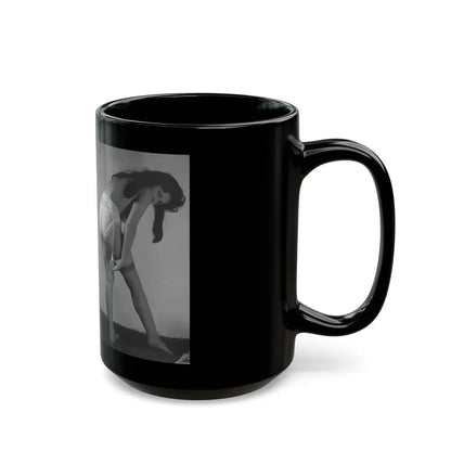 June Palmer #208 (Vintage Female Icon) Black Coffee Mug - Go Mug Yourself