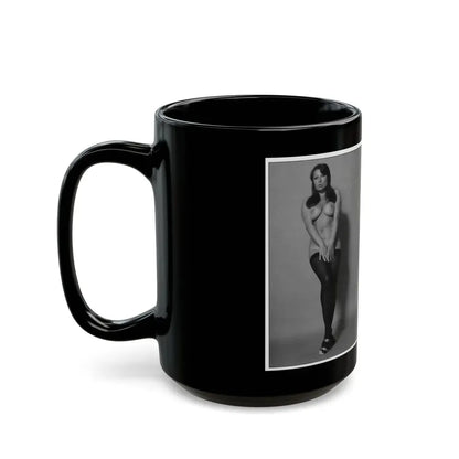 June Palmer #208 (Vintage Female Icon) Black Coffee Mug - Go Mug Yourself