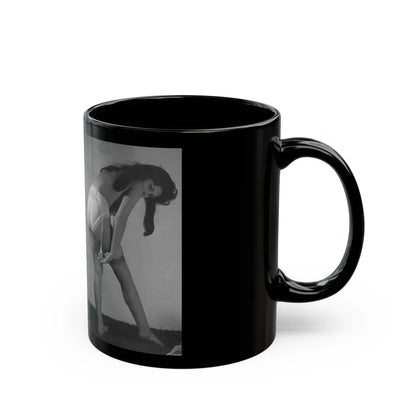 June Palmer #208 (Vintage Female Icon) Black Coffee Mug - Go Mug Yourself