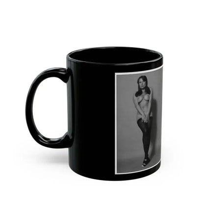 June Palmer #208 (Vintage Female Icon) Black Coffee Mug - Go Mug Yourself