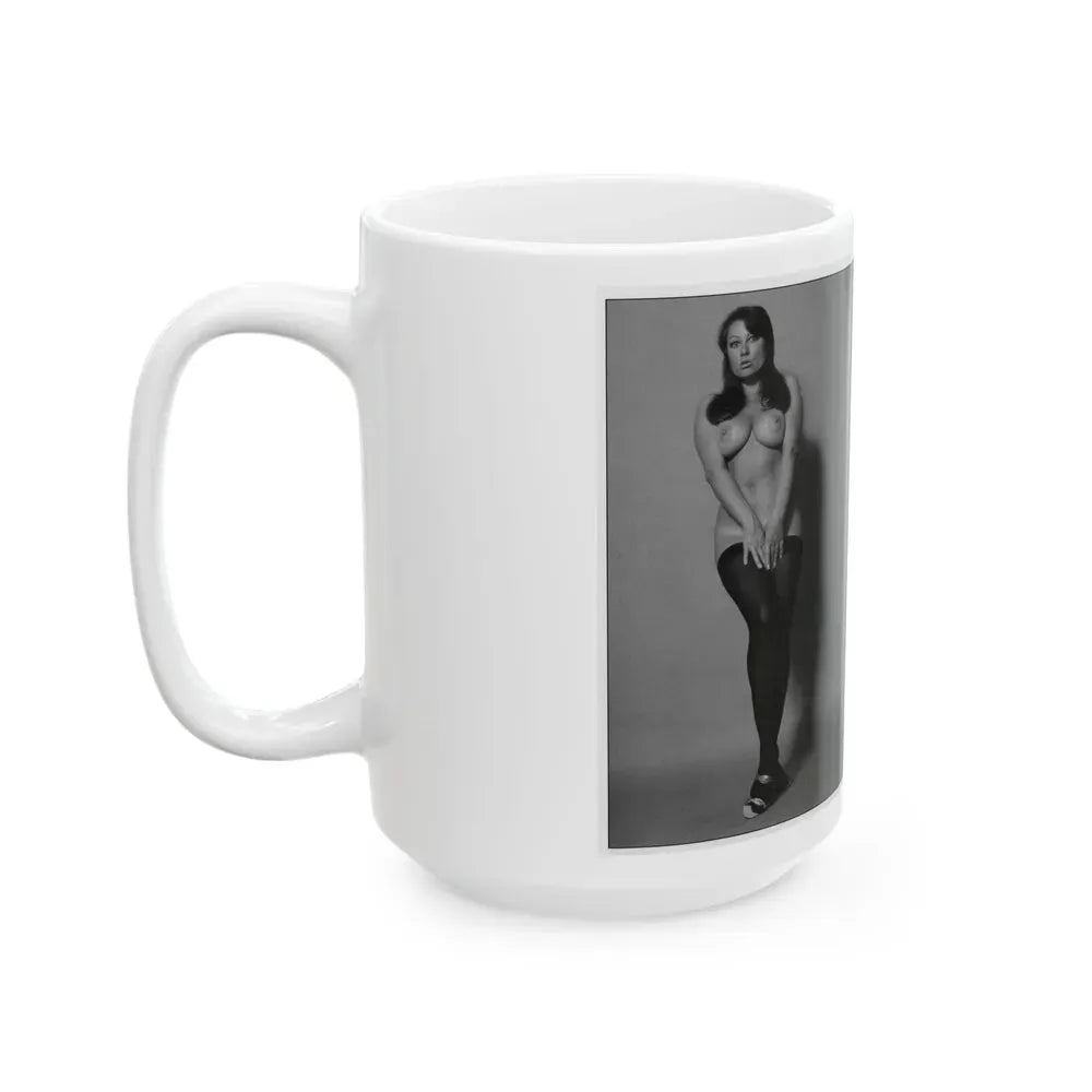 June Palmer #208 (Vintage Female Icon) White Coffee Mug - Go Mug Yourself