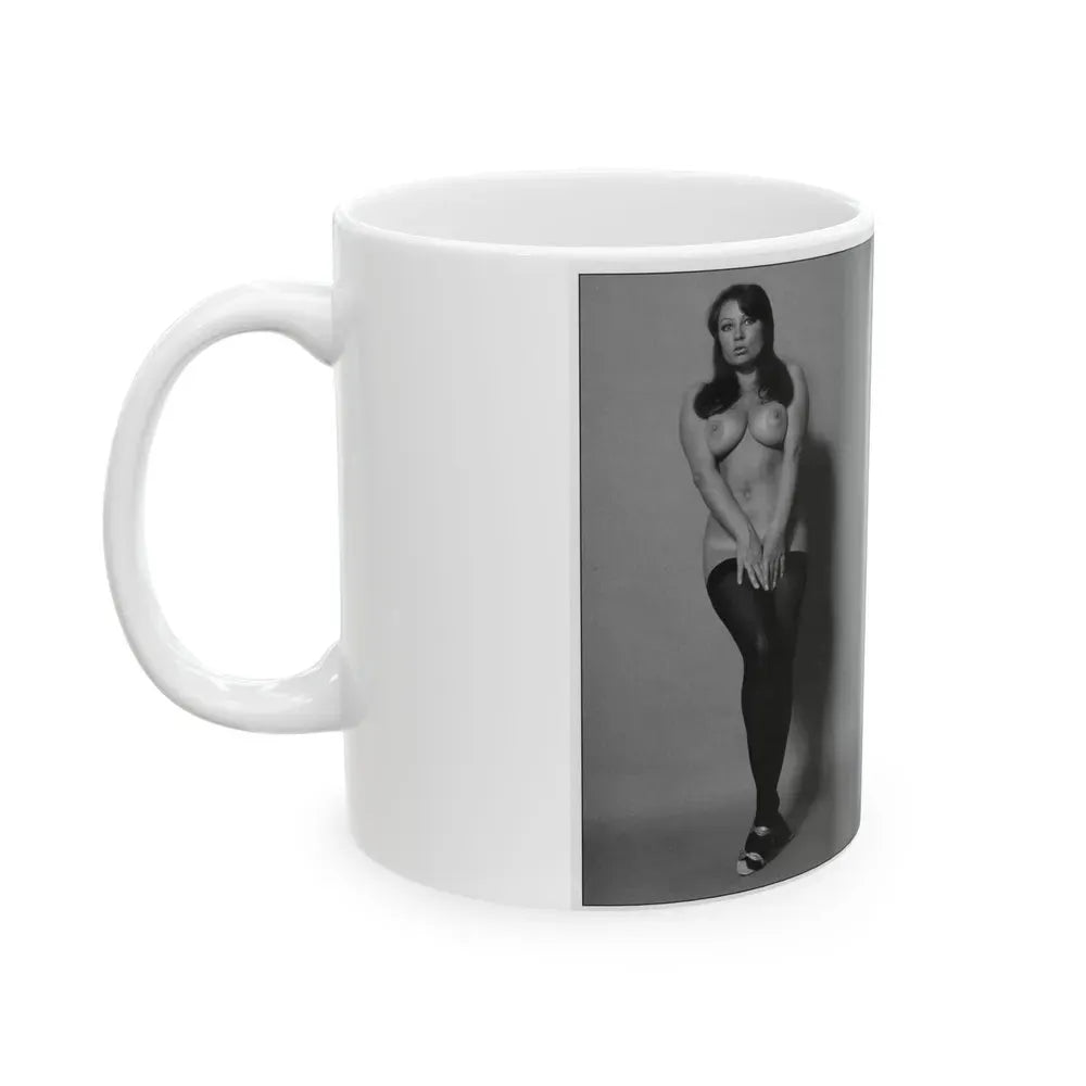 June Palmer #208 (Vintage Female Icon) White Coffee Mug - Go Mug Yourself