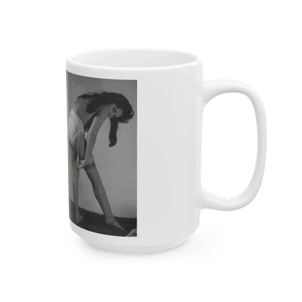 June Palmer #208 (Vintage Female Icon) White Coffee Mug - Go Mug Yourself