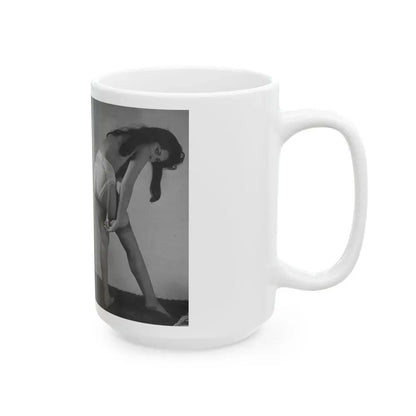 June Palmer #208 (Vintage Female Icon) White Coffee Mug - Go Mug Yourself