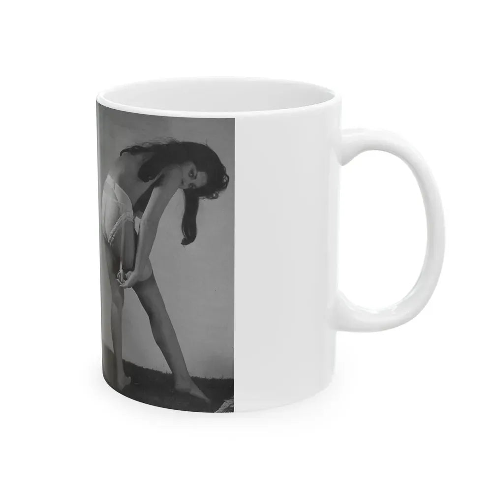 June Palmer #208 (Vintage Female Icon) White Coffee Mug - Go Mug Yourself