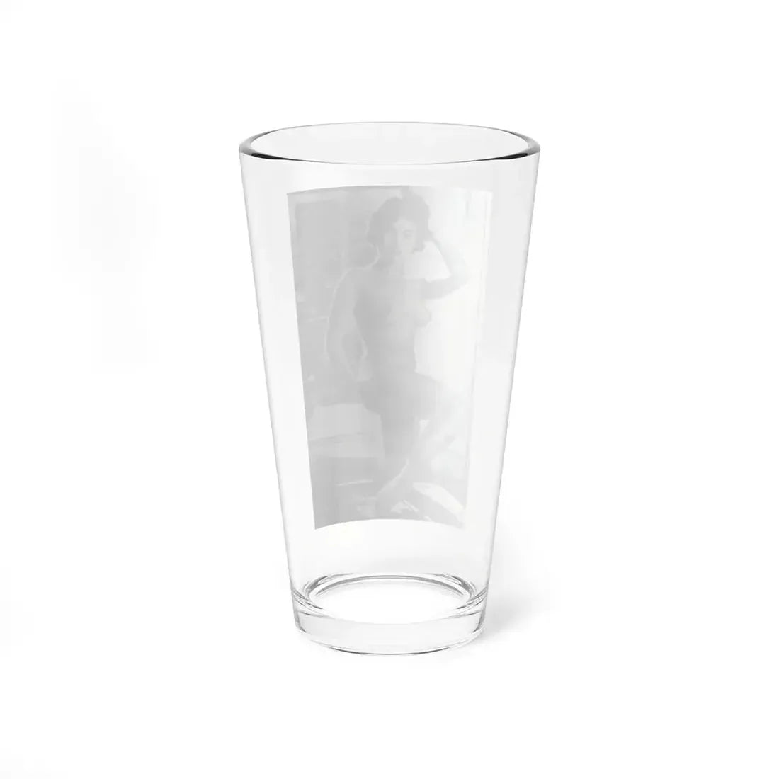June Palmer #228 - Topless 1 (Vintage Female Icon) Pint Glass 16oz - Go Mug Yourself