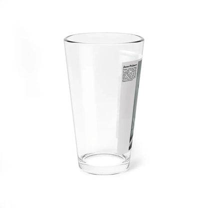 June Palmer #228 - Topless (Vintage Female Icon) Pint Glass 16oz - Go Mug Yourself