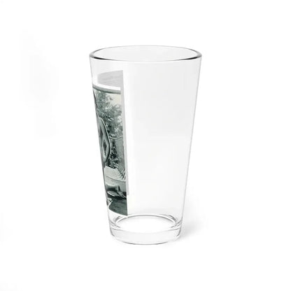 June Palmer #228 - Topless (Vintage Female Icon) Pint Glass 16oz - Go Mug Yourself
