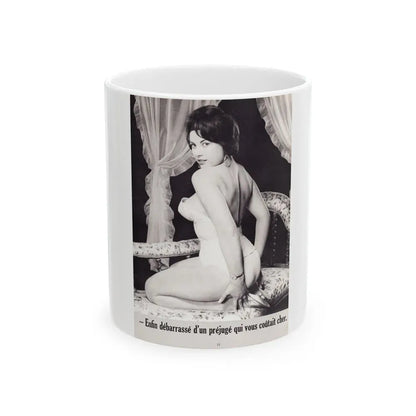 June Palmer #231 (Vintage Female Icon) White Coffee Mug 11oz - Go Mug Yourself