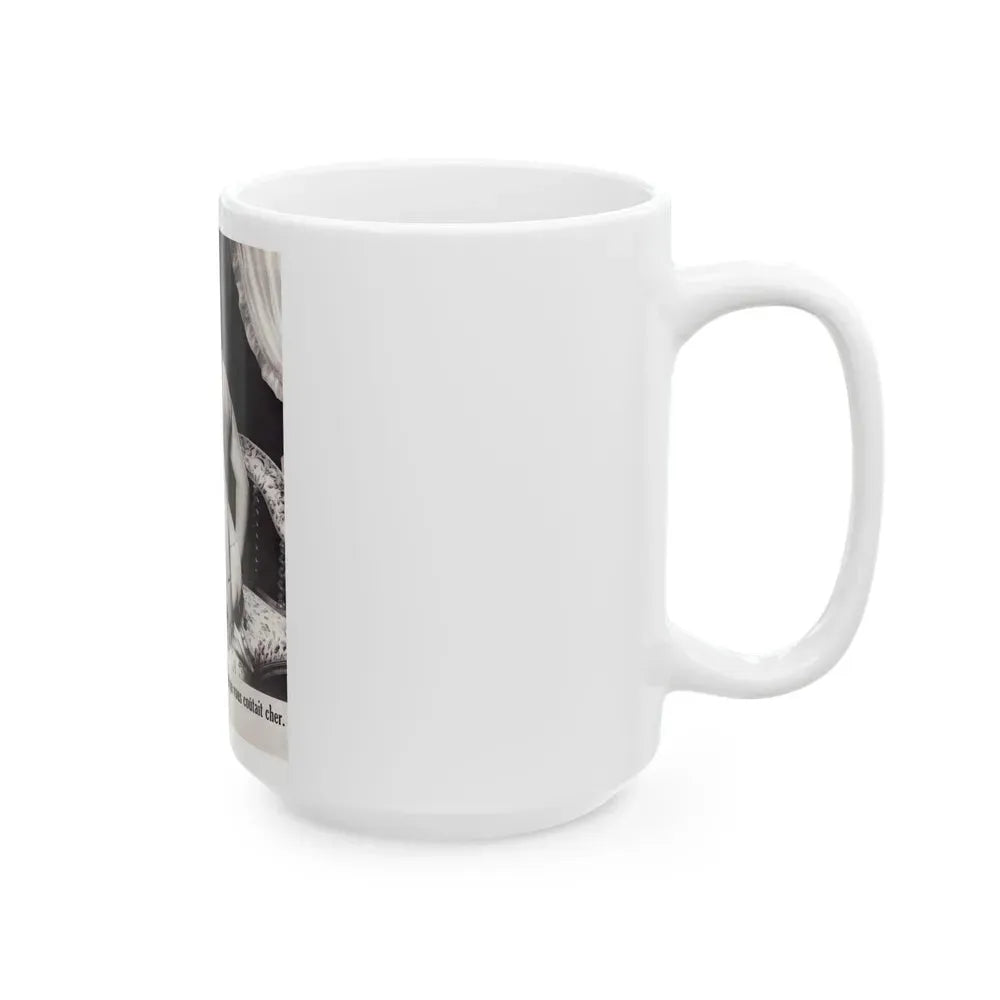 June Palmer #231 (Vintage Female Icon) White Coffee Mug - Go Mug Yourself
