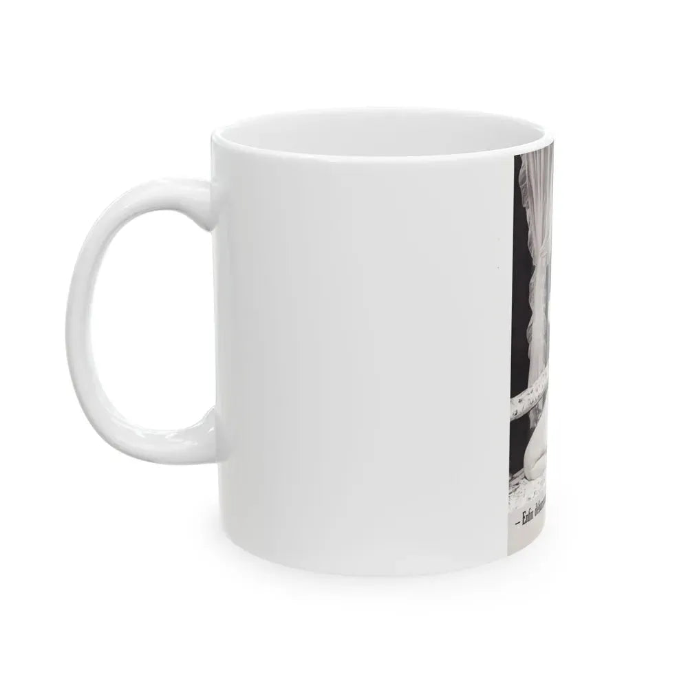June Palmer #231 (Vintage Female Icon) White Coffee Mug - Go Mug Yourself