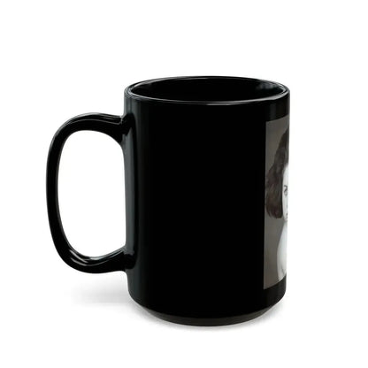 June Palmer #233 1 (Vintage Female Icon) Black Coffee Mug - Go Mug Yourself