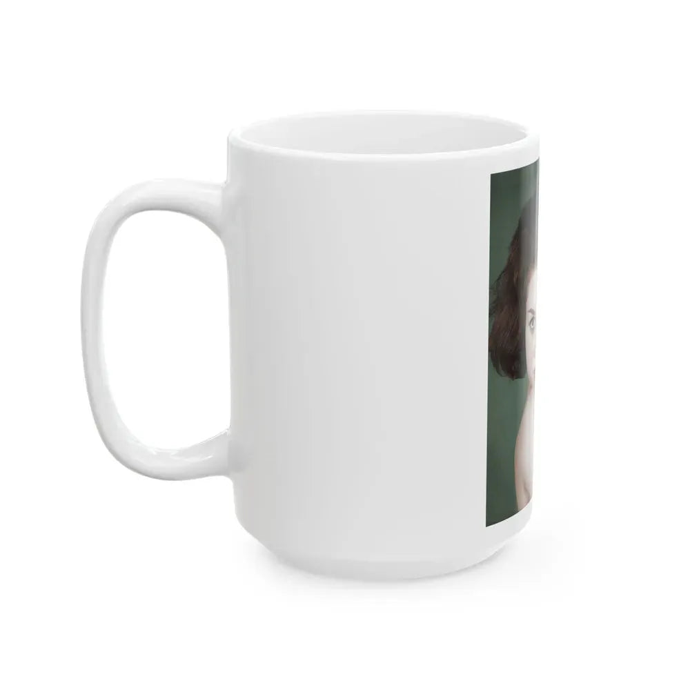 June Palmer #233 (Vintage Female Icon) White Coffee Mug - Go Mug Yourself