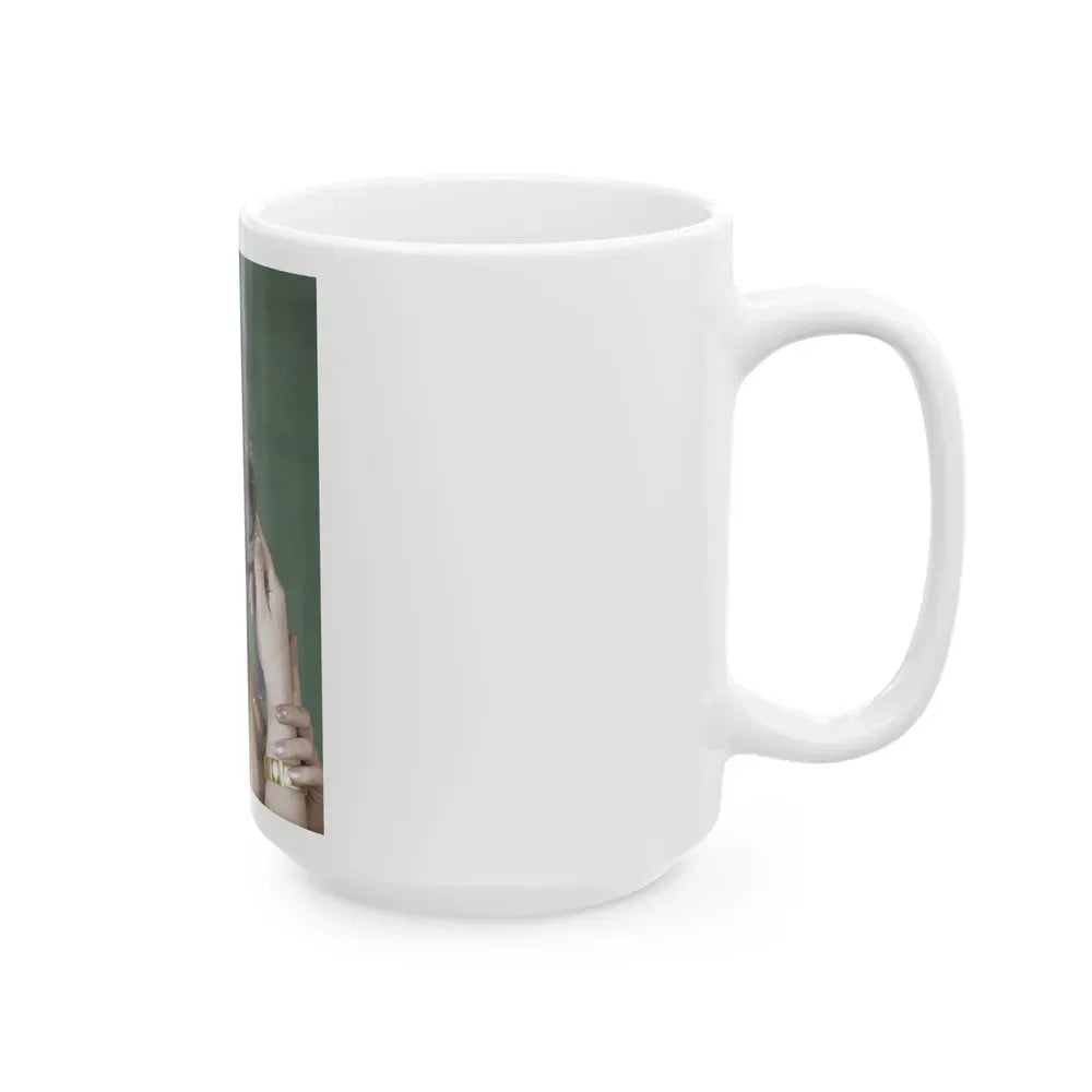 June Palmer #233 (Vintage Female Icon) White Coffee Mug - Go Mug Yourself