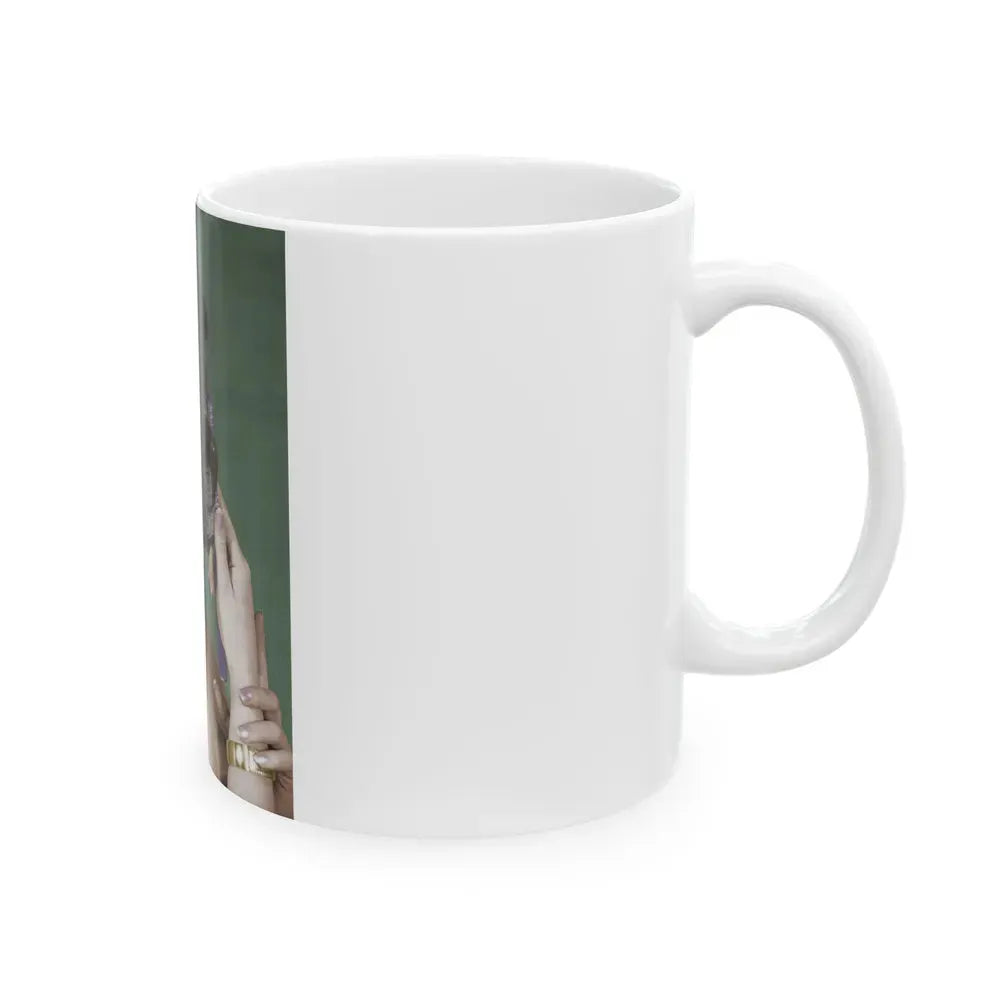 June Palmer #233 (Vintage Female Icon) White Coffee Mug - Go Mug Yourself