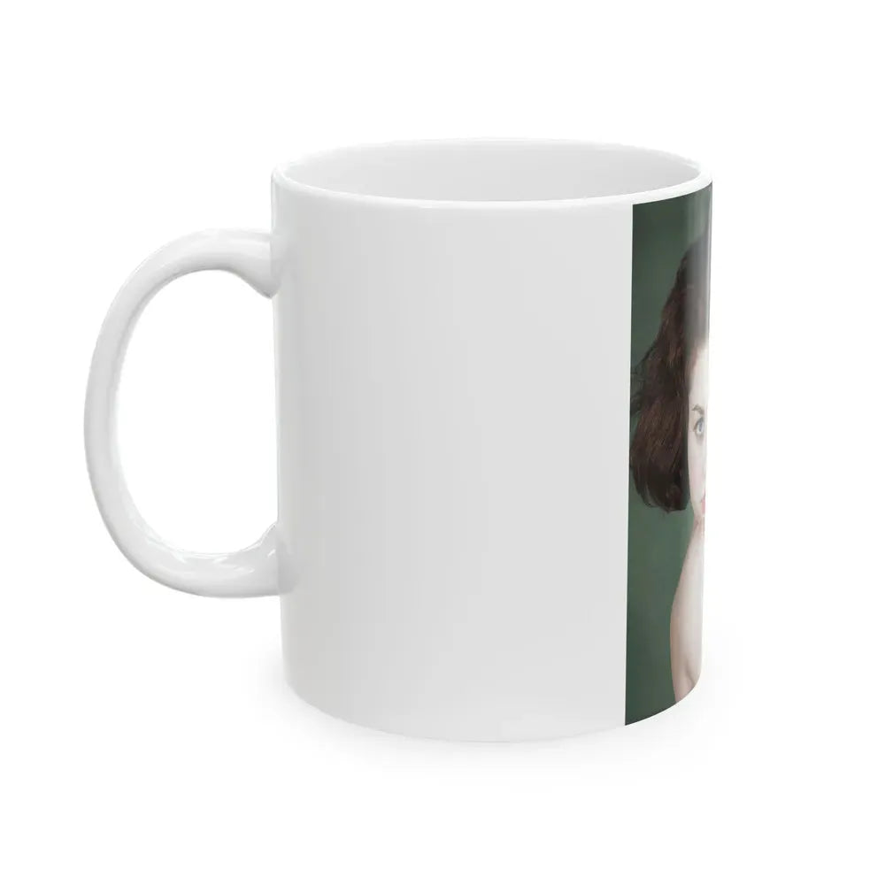 June Palmer #233 (Vintage Female Icon) White Coffee Mug - Go Mug Yourself