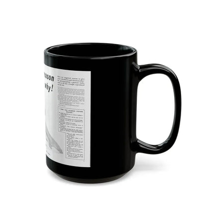 June Palmer #234 (Vintage Female Icon) Black Coffee Mug - Go Mug Yourself