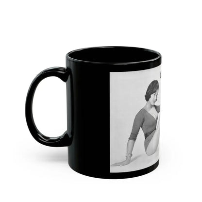 June Palmer #234 (Vintage Female Icon) Black Coffee Mug - Go Mug Yourself