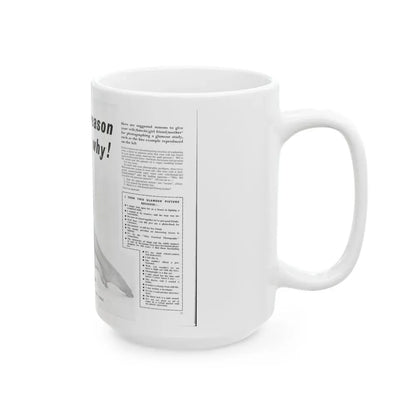 June Palmer #234 (Vintage Female Icon) White Coffee Mug - Go Mug Yourself
