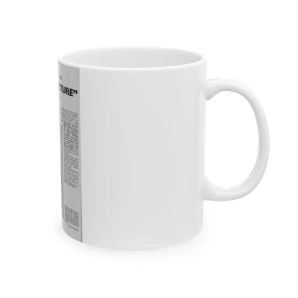 June Palmer #236 (Vintage Female Icon) White Coffee Mug - Go Mug Yourself