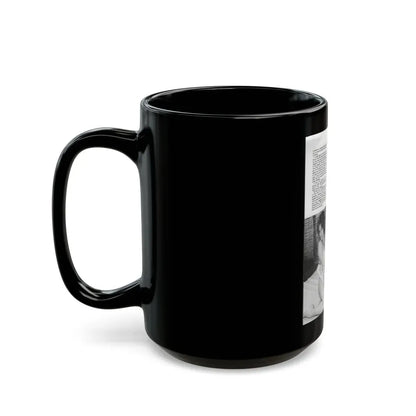 June Palmer #237 (Vintage Female Icon) Black Coffee Mug - Go Mug Yourself