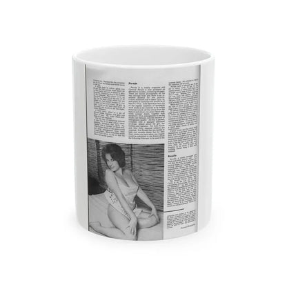 June Palmer #237 (Vintage Female Icon) White Coffee Mug 11oz - Go Mug Yourself