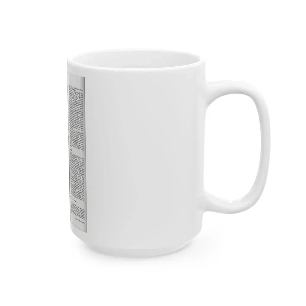 June Palmer #237 (Vintage Female Icon) White Coffee Mug - Go Mug Yourself