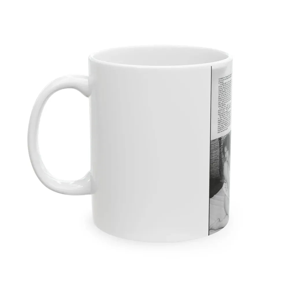June Palmer #237 (Vintage Female Icon) White Coffee Mug - Go Mug Yourself