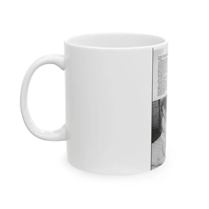 June Palmer #237 (Vintage Female Icon) White Coffee Mug - Go Mug Yourself