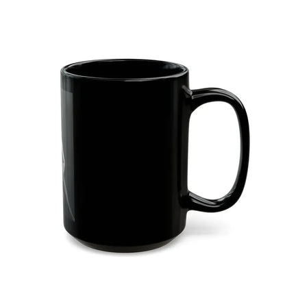 June Palmer #238 - Topless (Vintage Female Icon) Black Coffee Mug - Go Mug Yourself