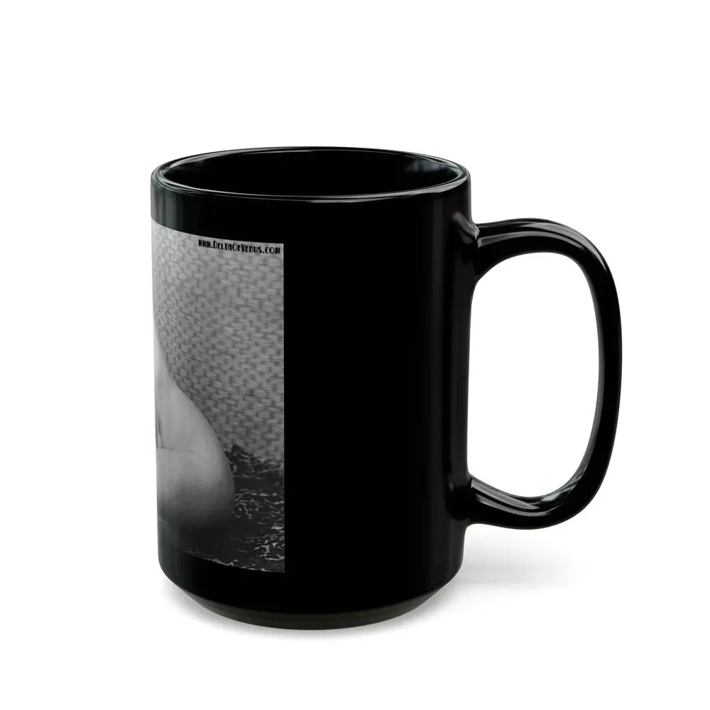 June Palmer #246 (Vintage Female Icon) Black Coffee Mug - Go Mug Yourself