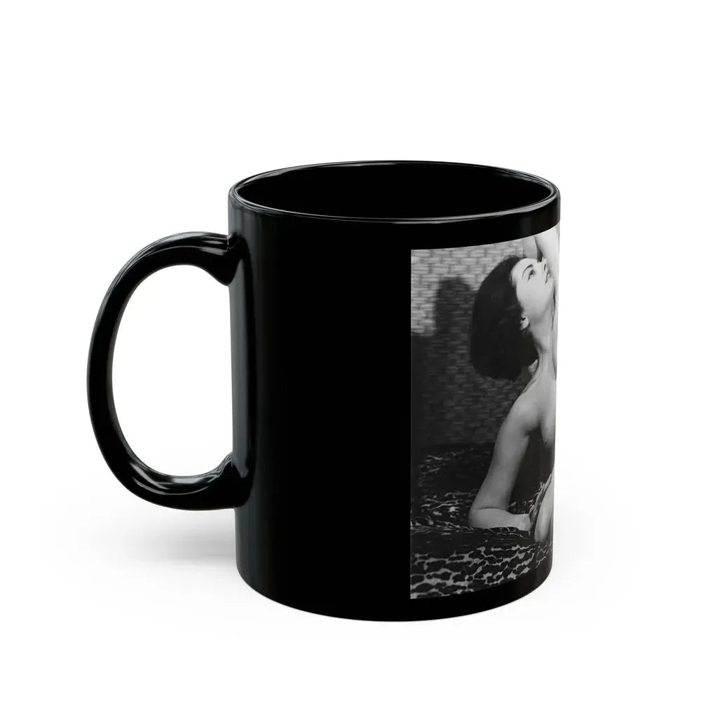 June Palmer #246 (Vintage Female Icon) Black Coffee Mug - Go Mug Yourself