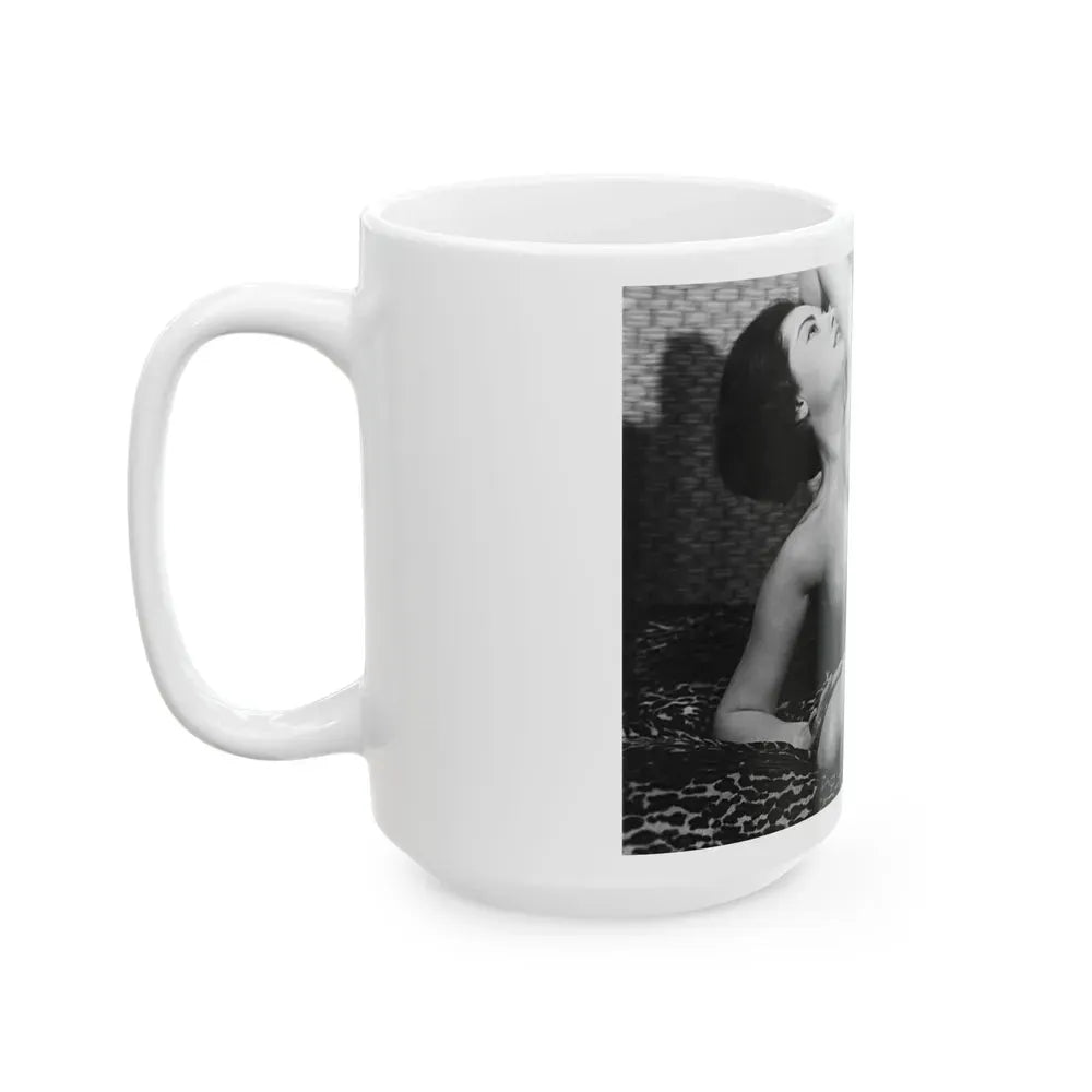 June Palmer #246 (Vintage Female Icon) White Coffee Mug - Go Mug Yourself