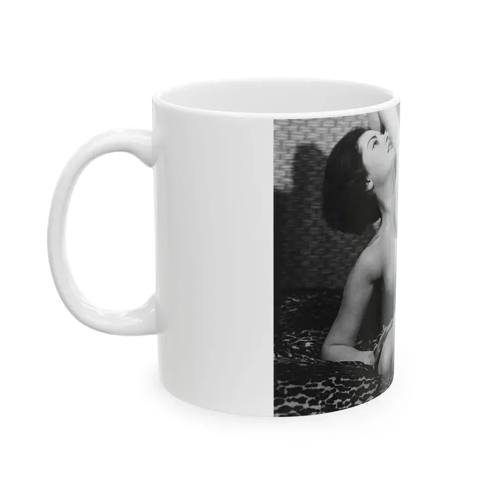 June Palmer #246 (Vintage Female Icon) White Coffee Mug - Go Mug Yourself