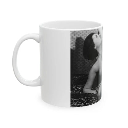 June Palmer #246 (Vintage Female Icon) White Coffee Mug - Go Mug Yourself